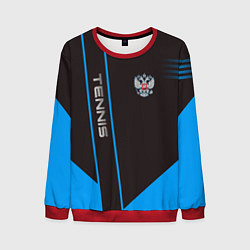 Свитшот мужской Tennis: Russian Style, цвет: 3D-красный