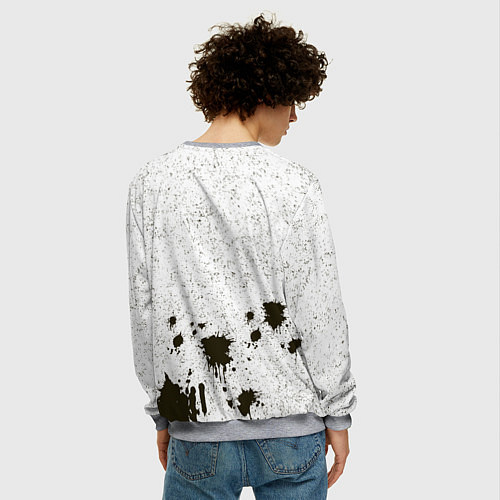 Мужской свитшот Slipknot Demon / 3D-Меланж – фото 4