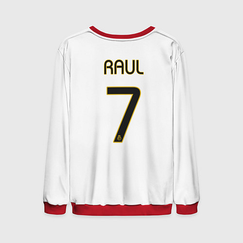 Мужской свитшот FC Real Madrid: Raul Retro / 3D-Красный – фото 2