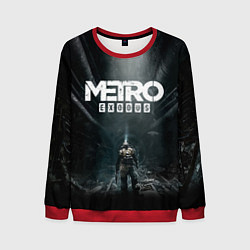 Свитшот мужской Metro Exodus, цвет: 3D-красный