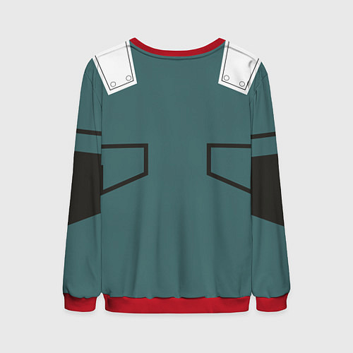 Мужской свитшот MHA IZUKU MIDORIYA / 3D-Красный – фото 2