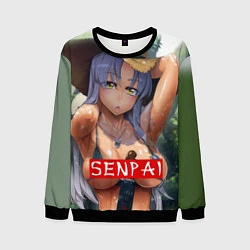 Свитшот мужской Senpai Sex, цвет: 3D-черный