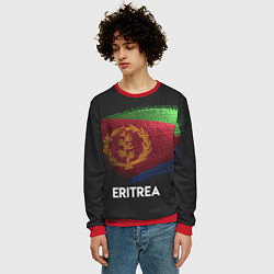 Свитшот мужской Eritrea Style, цвет: 3D-красный — фото 2