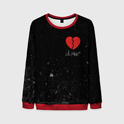 Свитшот мужской Lil Peep: Broken Heart, цвет: 3D-красный