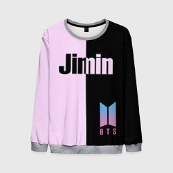 Свитшот мужской BTS Jimin, цвет: 3D-меланж