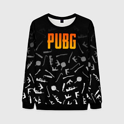 Свитшот мужской PUBG Master, цвет: 3D-черный