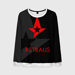 Свитшот мужской Astralis: Black Style, цвет: 3D-белый