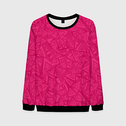 Свитшот мужской Абстракция и фигуры, цвет: 3D-черный