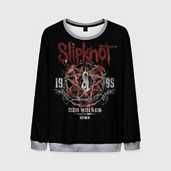 Свитшот мужской Slipknot 1995, цвет: 3D-меланж