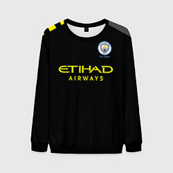 Свитшот мужской Manchester City away 19-20, цвет: 3D-черный