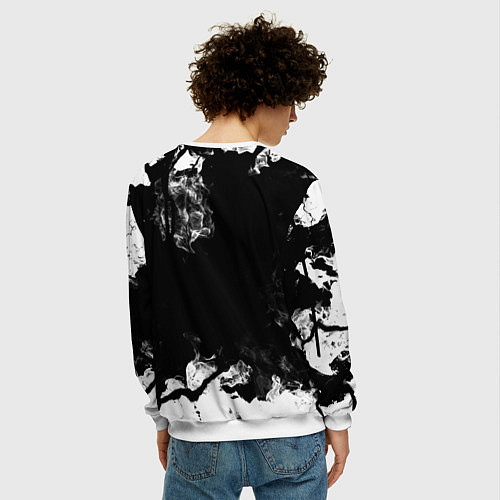 Мужской свитшот DOOM THE CRUCIBLE / 3D-Белый – фото 4