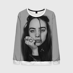 Свитшот мужской BILLIE EILISH, цвет: 3D-белый