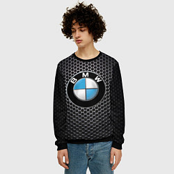Свитшот мужской BMW РЕДАЧ, цвет: 3D-черный — фото 2