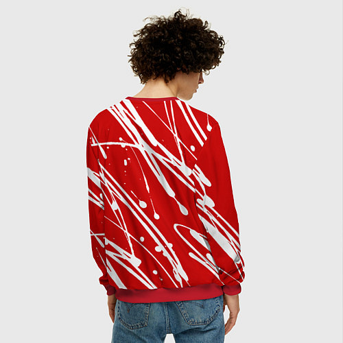Мужской свитшот Arsenal / 3D-Красный – фото 4