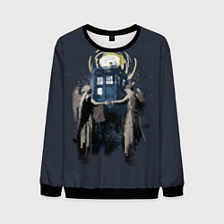 Свитшот мужской Doctor Who, цвет: 3D-черный