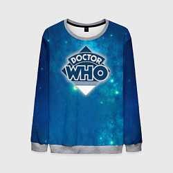 Свитшот мужской Doctor Who, цвет: 3D-меланж