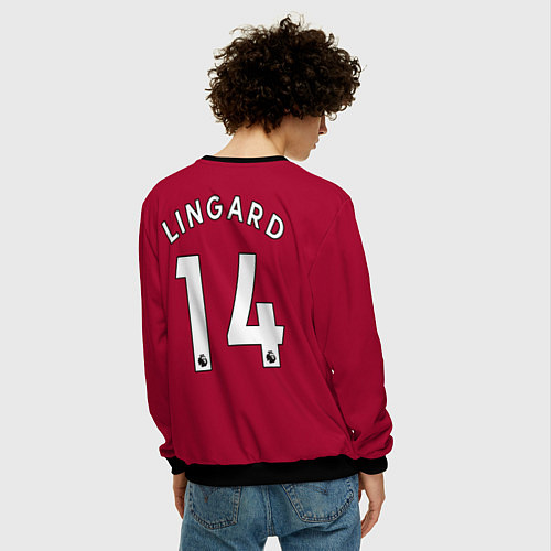 Мужской свитшот Lingard Manchester United / 3D-Черный – фото 4