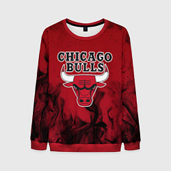 Свитшот мужской CHICAGO BULLS, цвет: 3D-красный