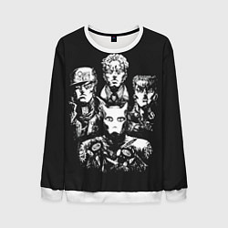 Свитшот мужской JoJo Bizarre Adventure, цвет: 3D-белый