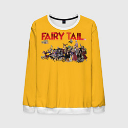 Свитшот мужской Fairy Tail, цвет: 3D-белый