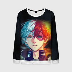 Свитшот мужской My Hero Academia идзуку, цвет: 3D-белый