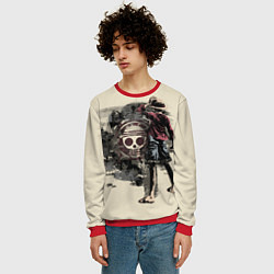 Свитшот мужской One Piece, цвет: 3D-красный — фото 2