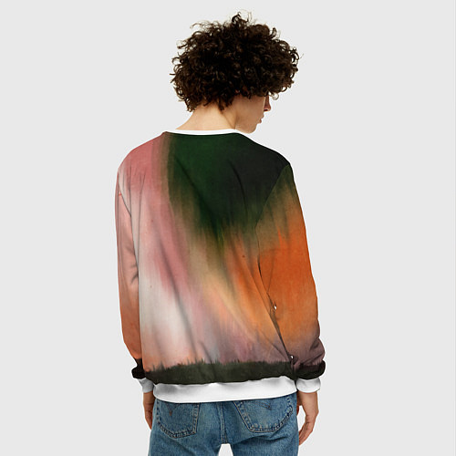 Мужской свитшот Girl / 3D-Белый – фото 4