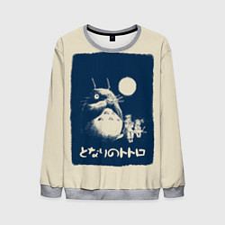 Свитшот мужской My Neighbor Totoro, цвет: 3D-меланж