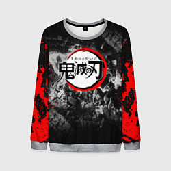 Свитшот мужской KIMETSU NO YAIBA, цвет: 3D-меланж