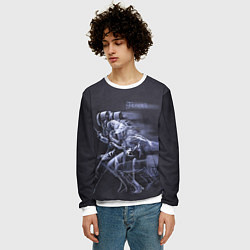 Свитшот мужской Fencer, цвет: 3D-белый — фото 2