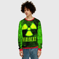 Свитшот мужской STALKER 2, цвет: 3D-красный — фото 2