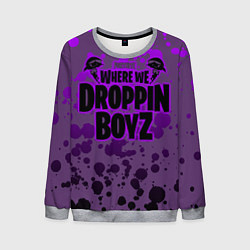 Свитшот мужской Droppin Boys, цвет: 3D-меланж
