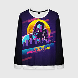 Свитшот мужской You Are Breathtaking!, цвет: 3D-белый