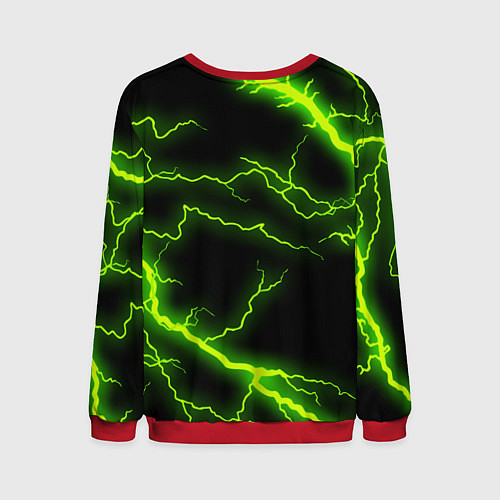 Мужской свитшот MINECRAFT STORM / 3D-Красный – фото 2
