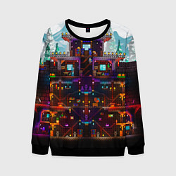 Свитшот мужской Terraria, цвет: 3D-черный