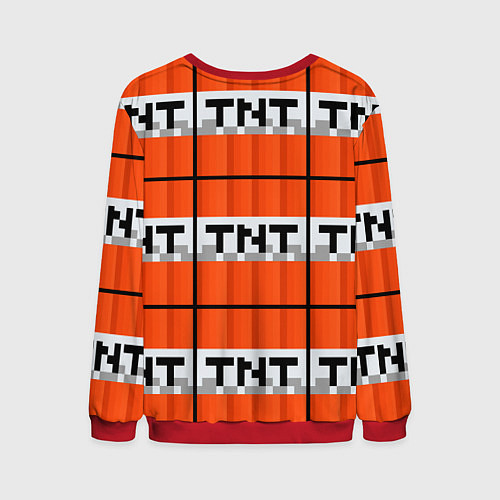 Мужской свитшот Minecraft-Динамит / 3D-Красный – фото 2