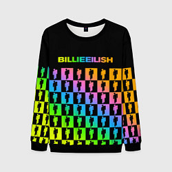 Свитшот мужской BILLIE EILISH, цвет: 3D-черный