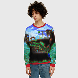 Свитшот мужской TERRARIA EXCLUSIVE, цвет: 3D-красный — фото 2