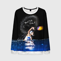 Свитшот мужской Water polo, цвет: 3D-белый