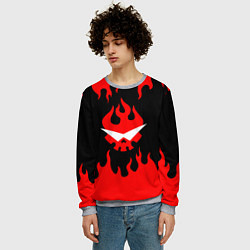 Свитшот мужской GURREN LAGANN, цвет: 3D-меланж — фото 2