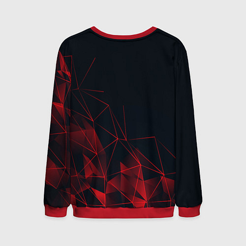 Мужской свитшот UMBRELLA CORP / 3D-Красный – фото 2