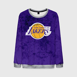 Свитшот мужской LA LAKERS, цвет: 3D-меланж