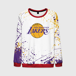 Свитшот мужской LA LAKERS, цвет: 3D-красный