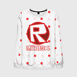 Свитшот мужской ROBLOX, цвет: 3D-белый