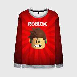 Свитшот мужской ROBLOX, цвет: 3D-меланж