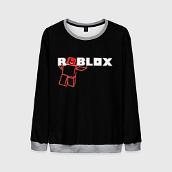 Свитшот мужской Роблокс Roblox, цвет: 3D-меланж