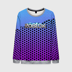 Свитшот мужской Roblox Gradient Pattern, цвет: 3D-меланж