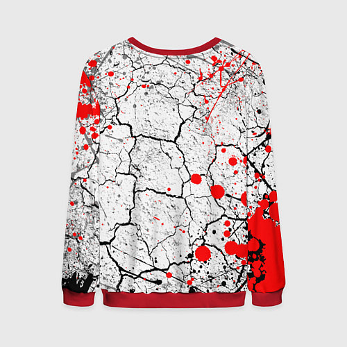 Мужской свитшот DEAD BY DAYLIGHT / 3D-Красный – фото 2