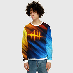 Свитшот мужской DEAD BY DAYLIGHT, цвет: 3D-белый — фото 2