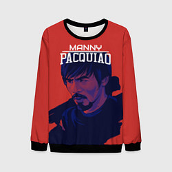 Свитшот мужской Manny Pacquiao, цвет: 3D-черный